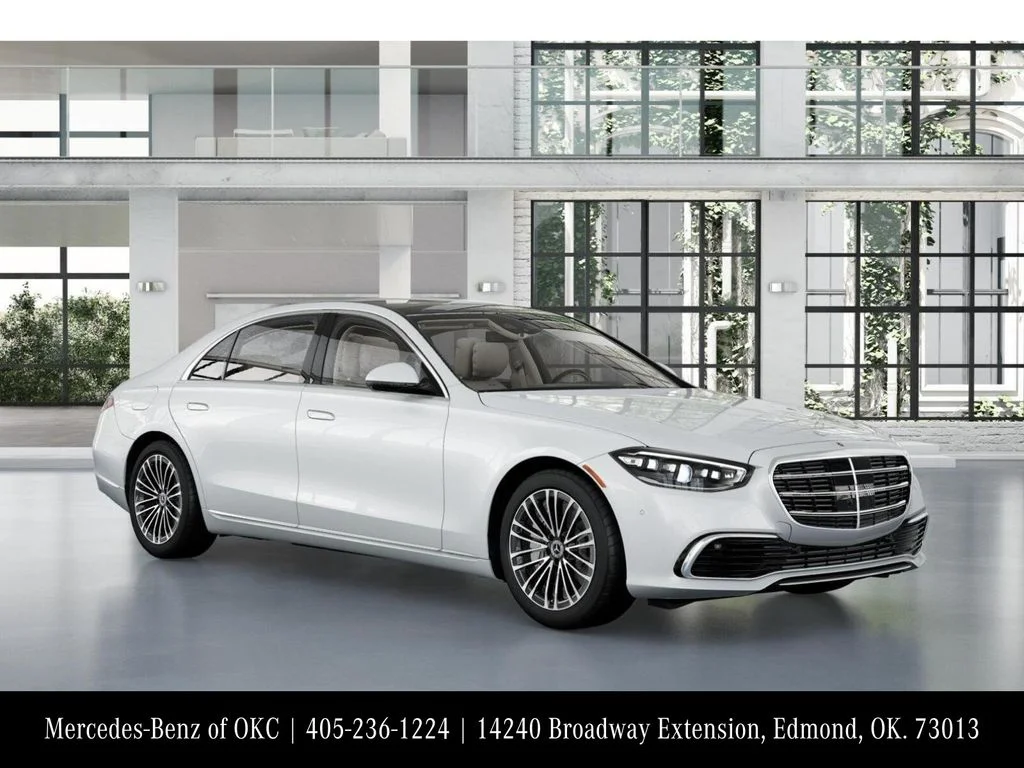 New 2026 White Mercedes-Benz S 580 image 11