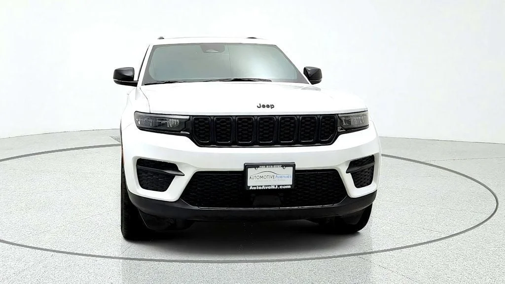 Used 2025 Bright White Clearcoat Jeep Altitude X 4x4 image 2