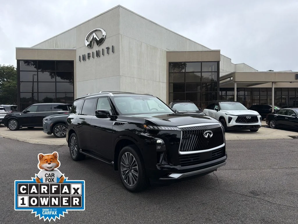 Certified Used 2026 Black Obsidian INFINITI LUXE image 1