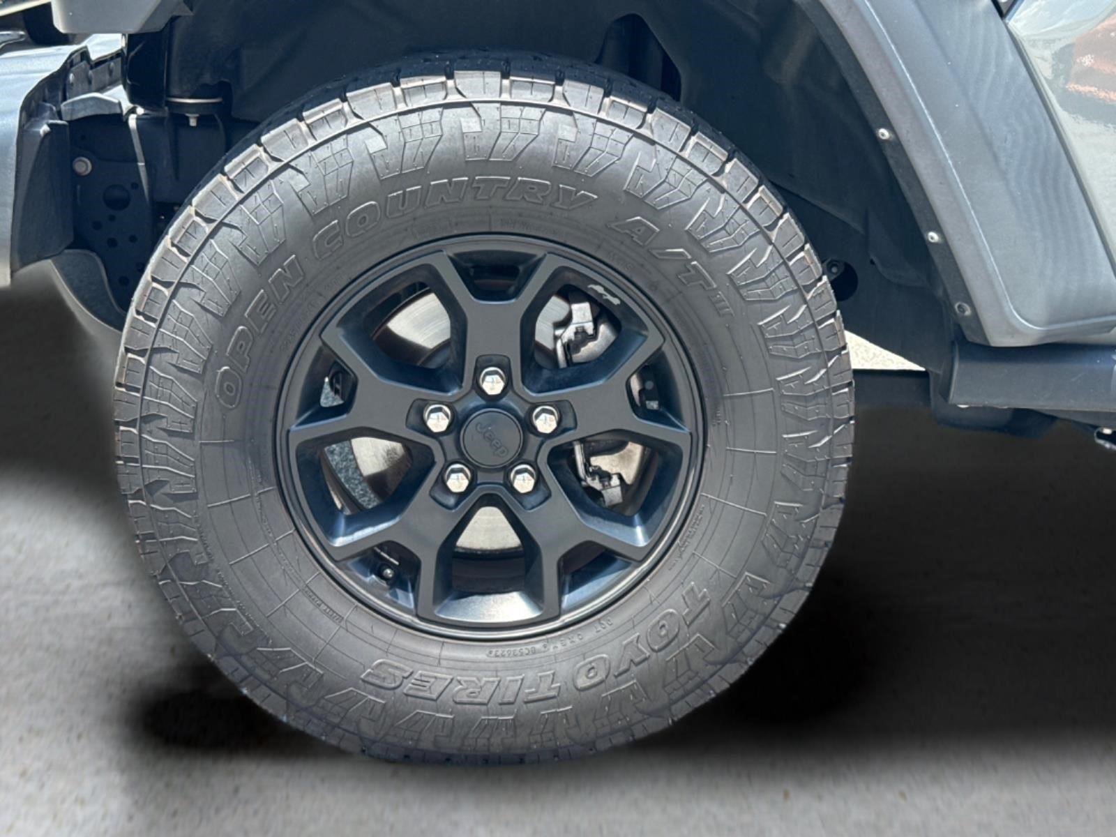 Used 2021 Granite Crystal Metallic Clearcoat Jeep Unlimited Willys image 9