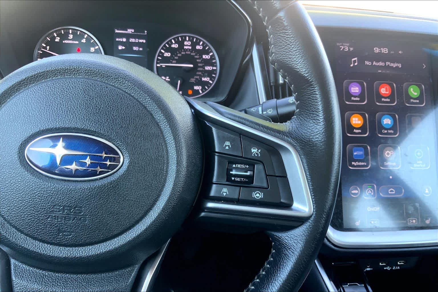 Used 2022 Magnetite Gray Metallic Subaru Premium image 25