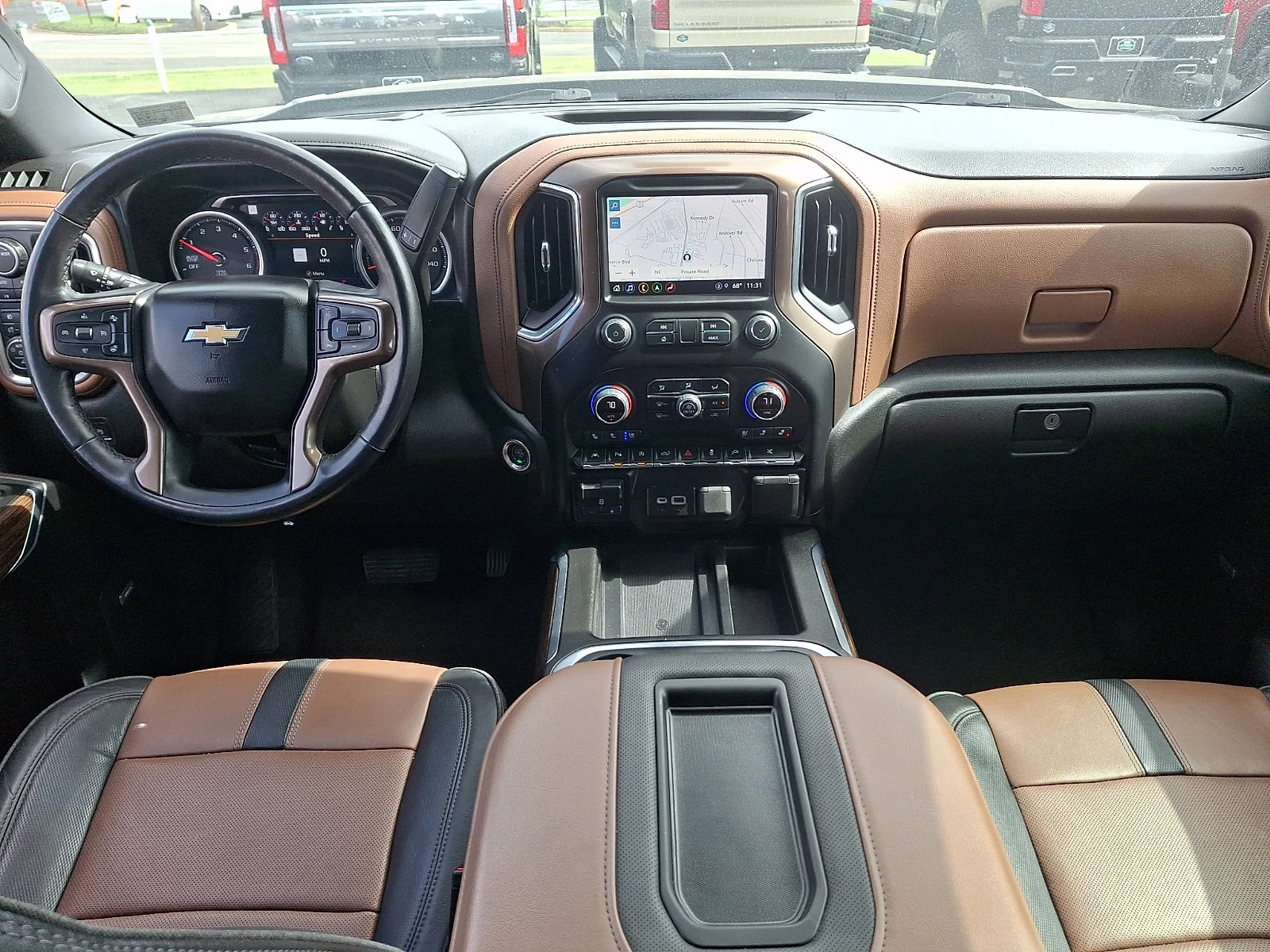 Used 2022 Mosaic Black Metallic Chevrolet High Country image 15