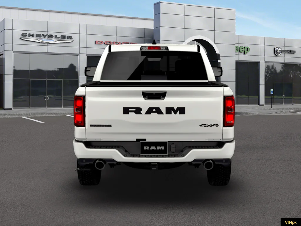 New 2026 Bright White Clear-Coat Exterior Paint RAM Big Horn/Lone Star image 6
