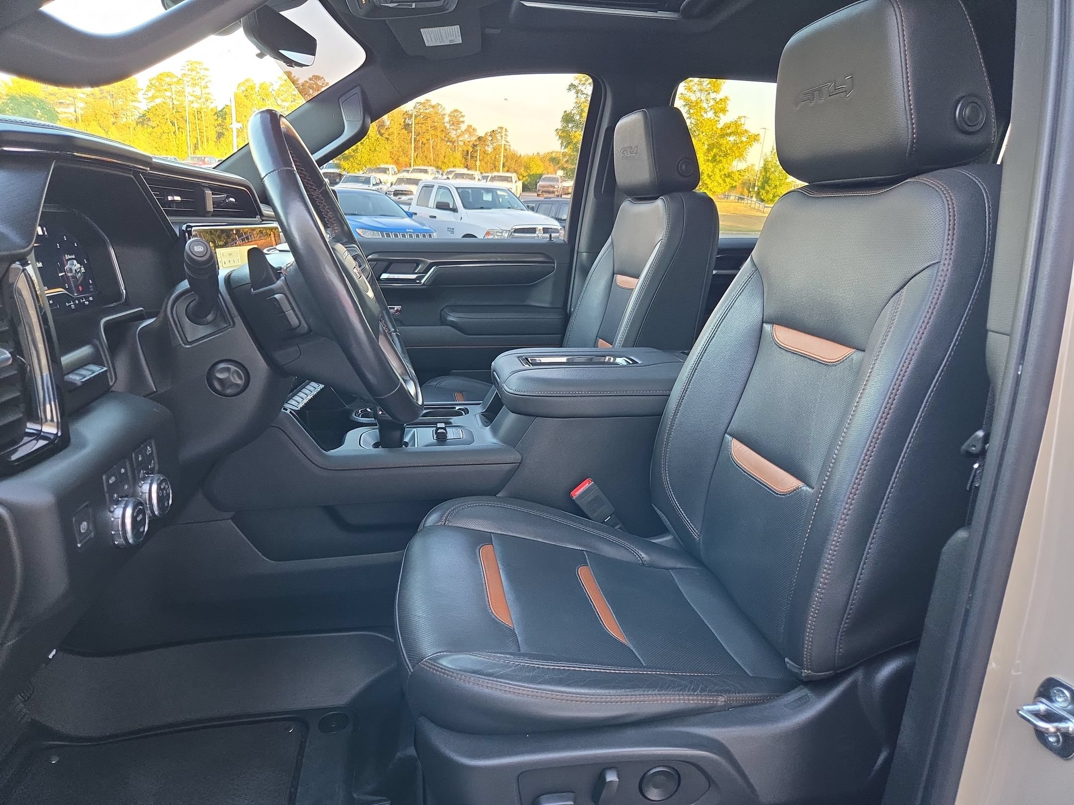 Used 2022 Desert Sand Metallic GMC AT4 image 24