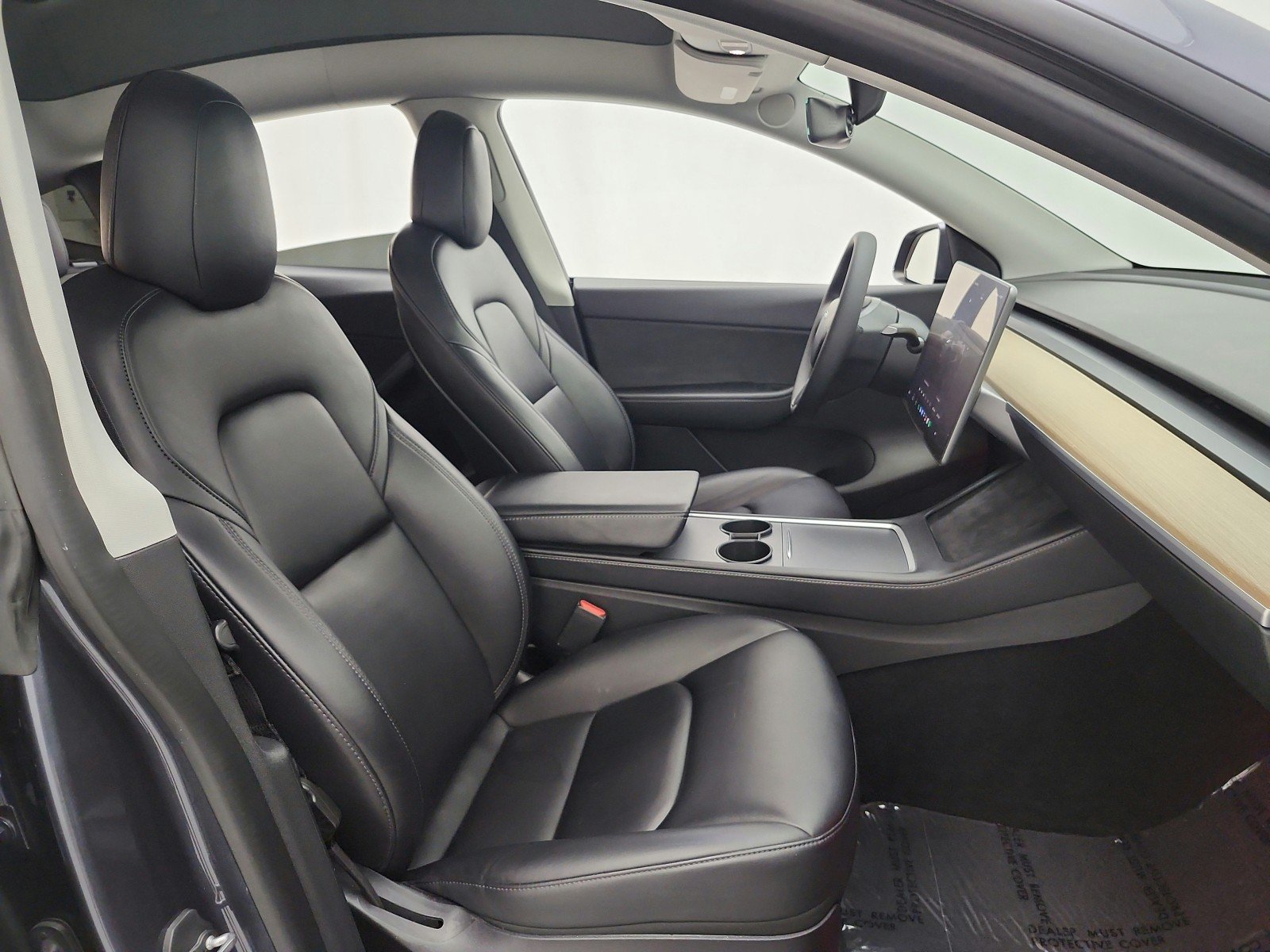 Used 2022 Midnight Silver Metallic Tesla Performance AWD image 19