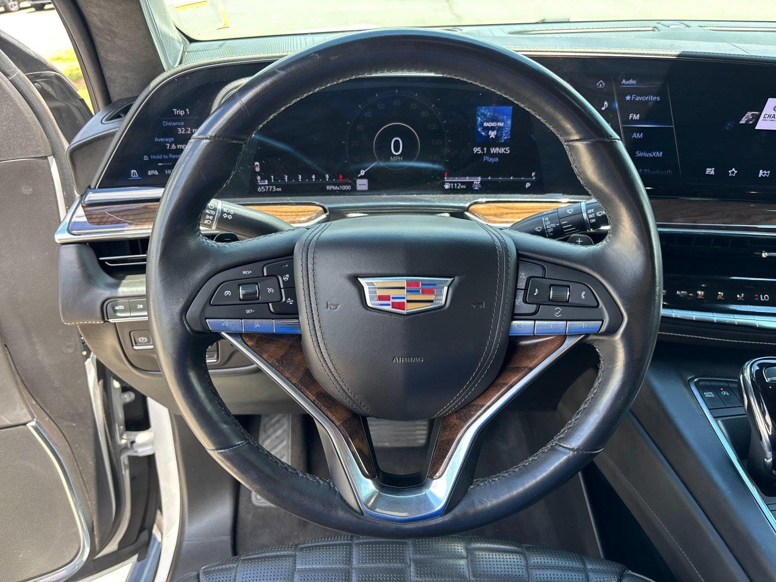 Used 2023 Crystal White Tricoat Cadillac 4WD Sport Platinum image 18