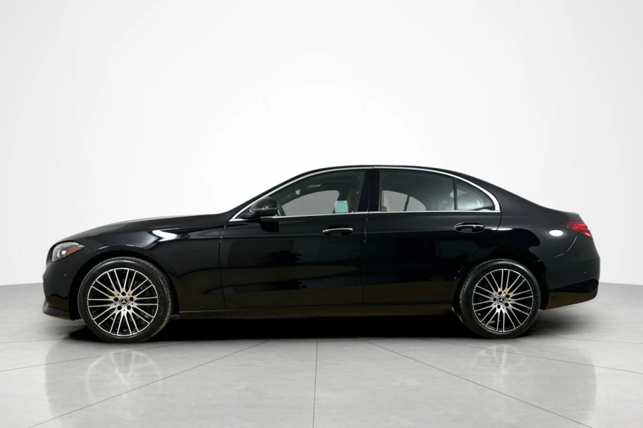 Certified Used 2024 Black Mercedes-Benz C 300 image 2
