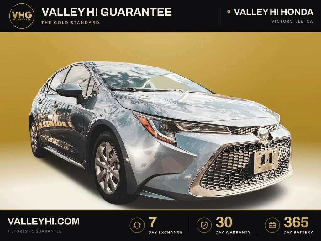Used 2022 Gray Toyota LE image 1