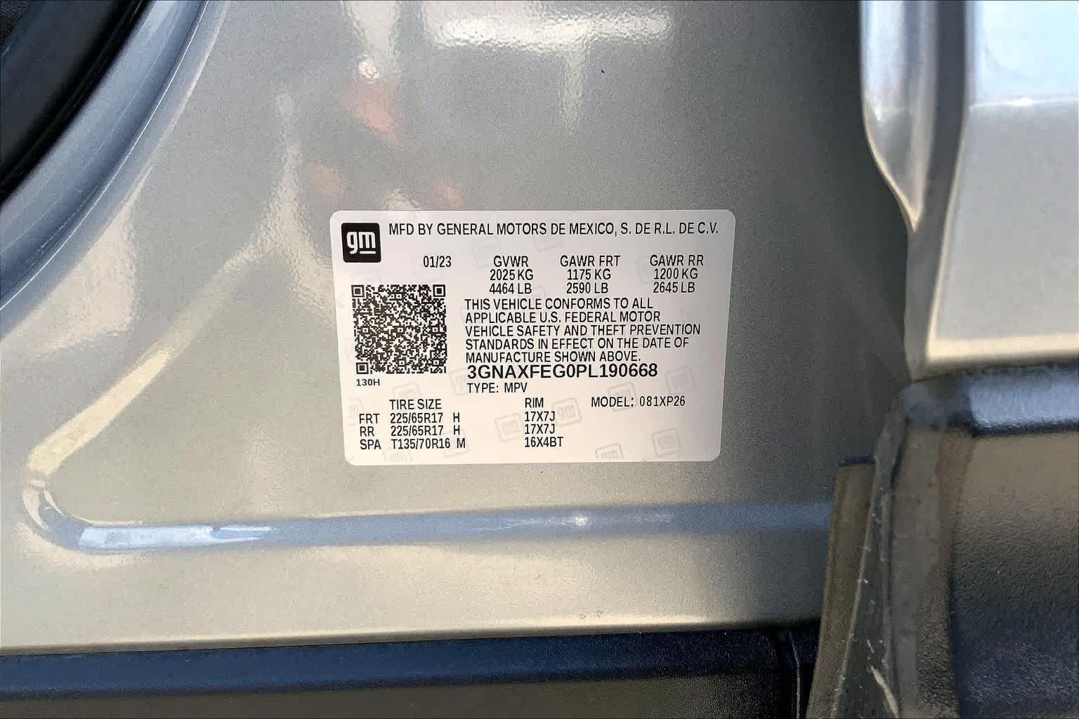 Used 2023 Sterling Gray Metallic Chevrolet LS image 35