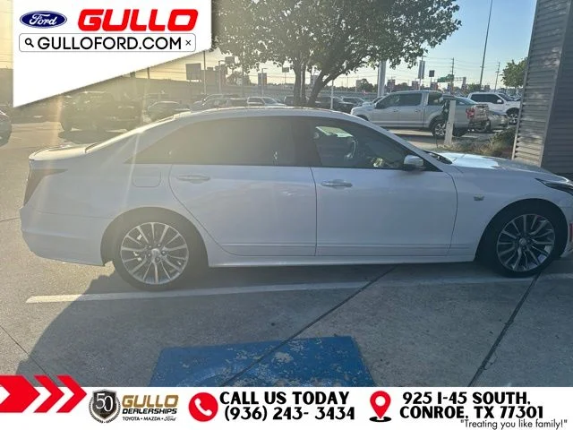 Used 2019 Crystal White Tri-Coat Cadillac 3.0L Twin Turbo Sport image 4