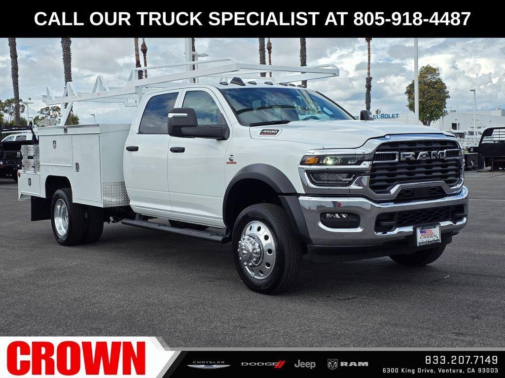 New 2026 Bright White Clearcoat RAM TRADESMAN image 3