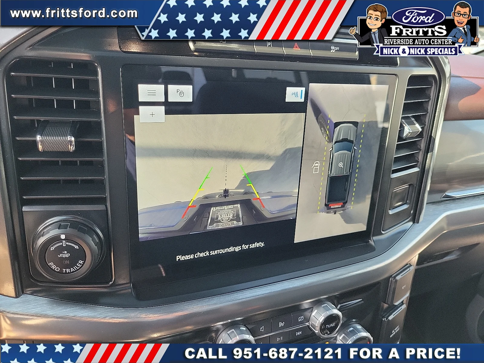 Certified Used 2023 Blue Metallic Ford LARIAT image 11