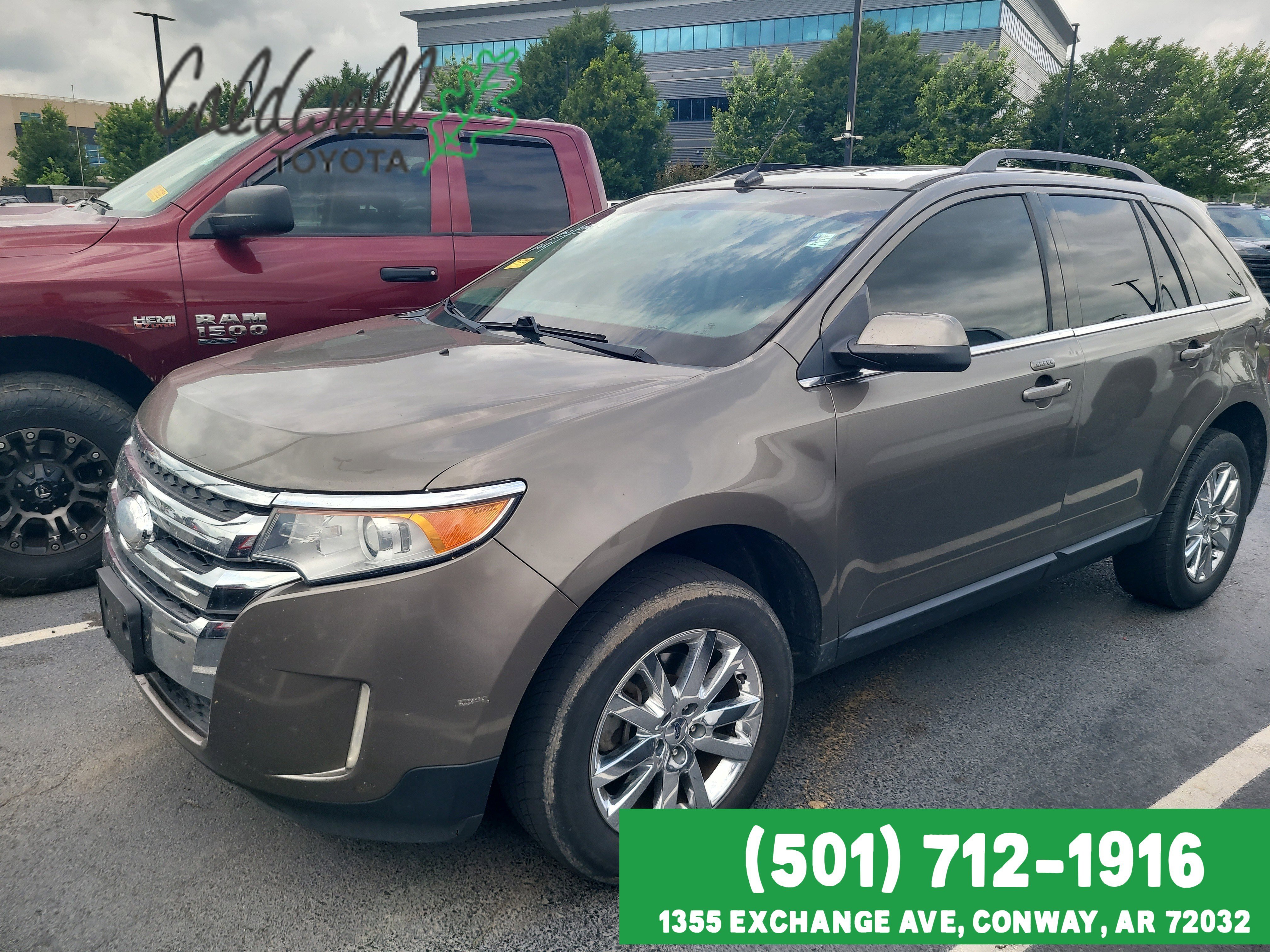 Gray (Mineral Grey Metallic) 2014 Ford Edge Limited AWD SUV / Crossover All-Wheel Drive