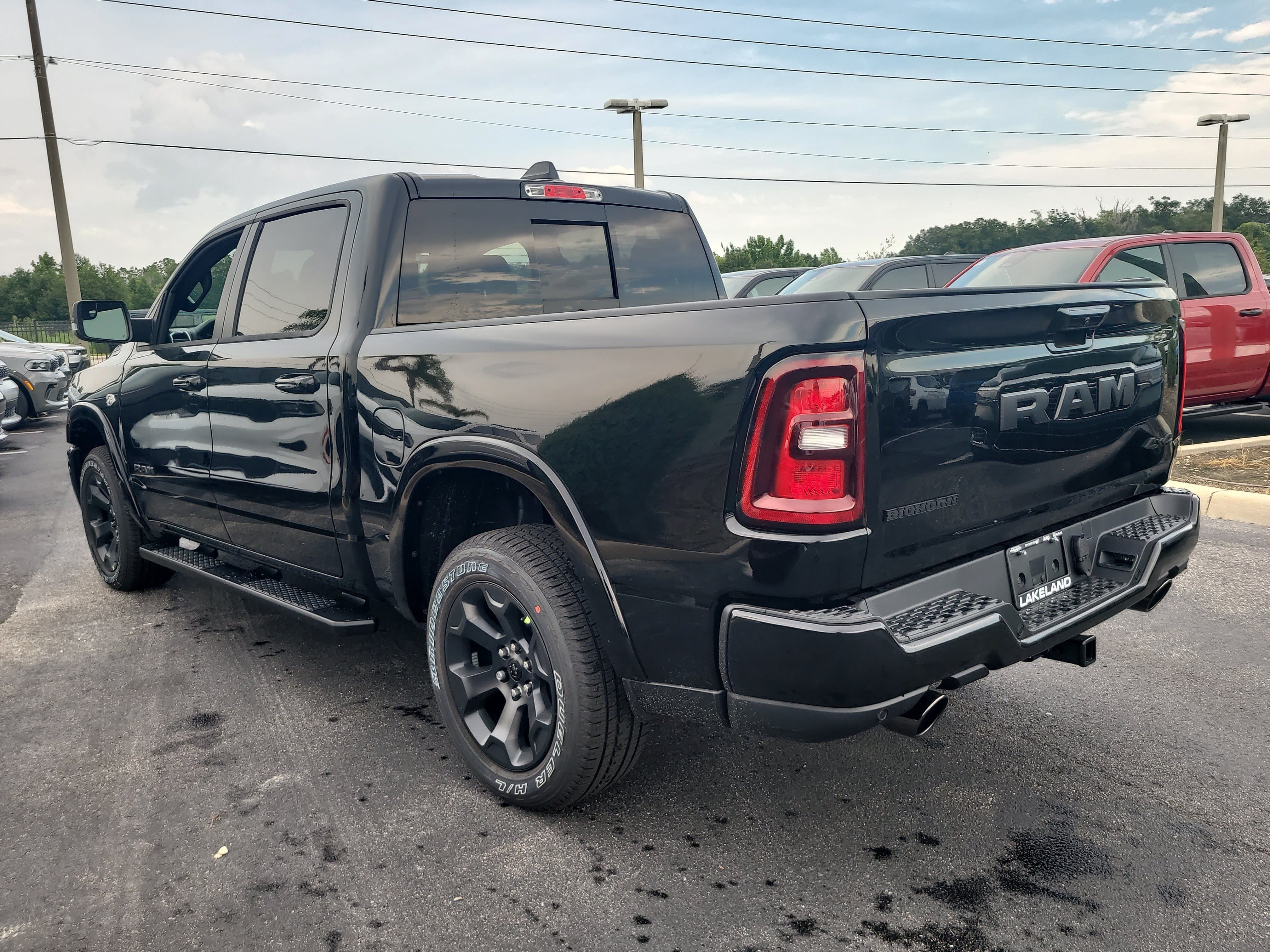 New 2026 Diamond Black Crystal Pearl-Coat Exterior Paint RAM Big Horn image 8