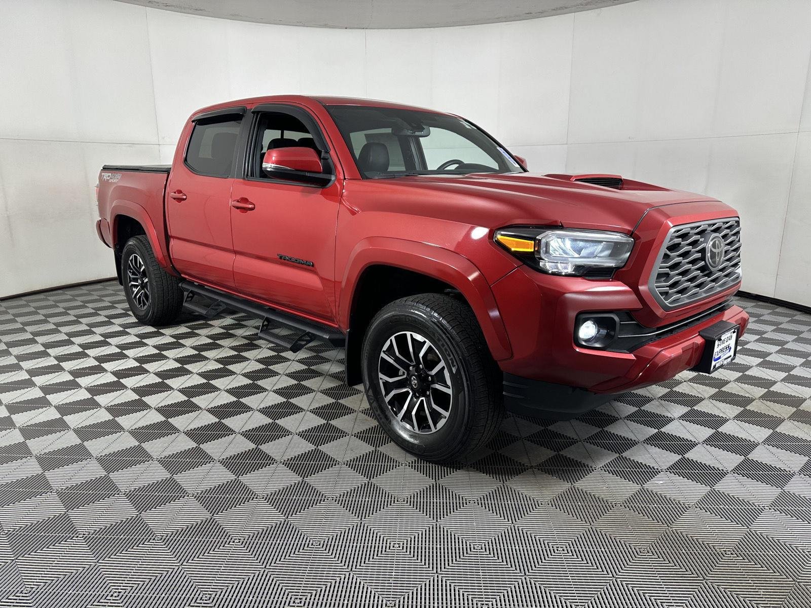 Certified Used 2023 Barcelona Red Metallic Toyota TRD Sport image 14