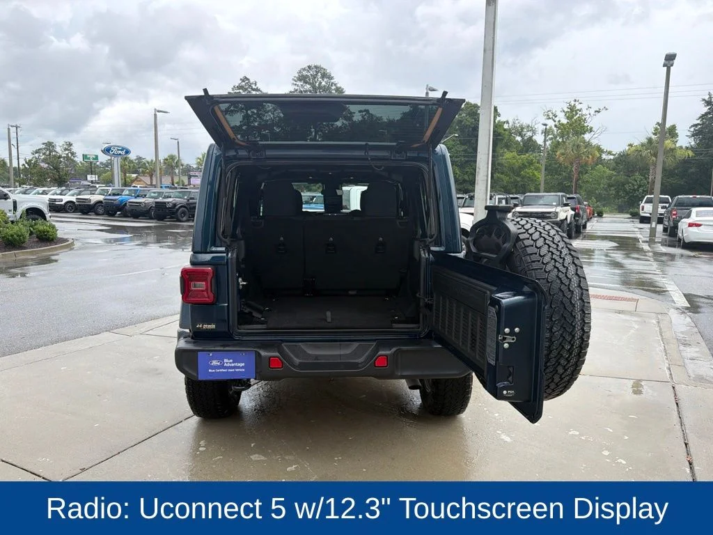 Certified Used 2025 Blue Pearl Jeep Sahara image 10