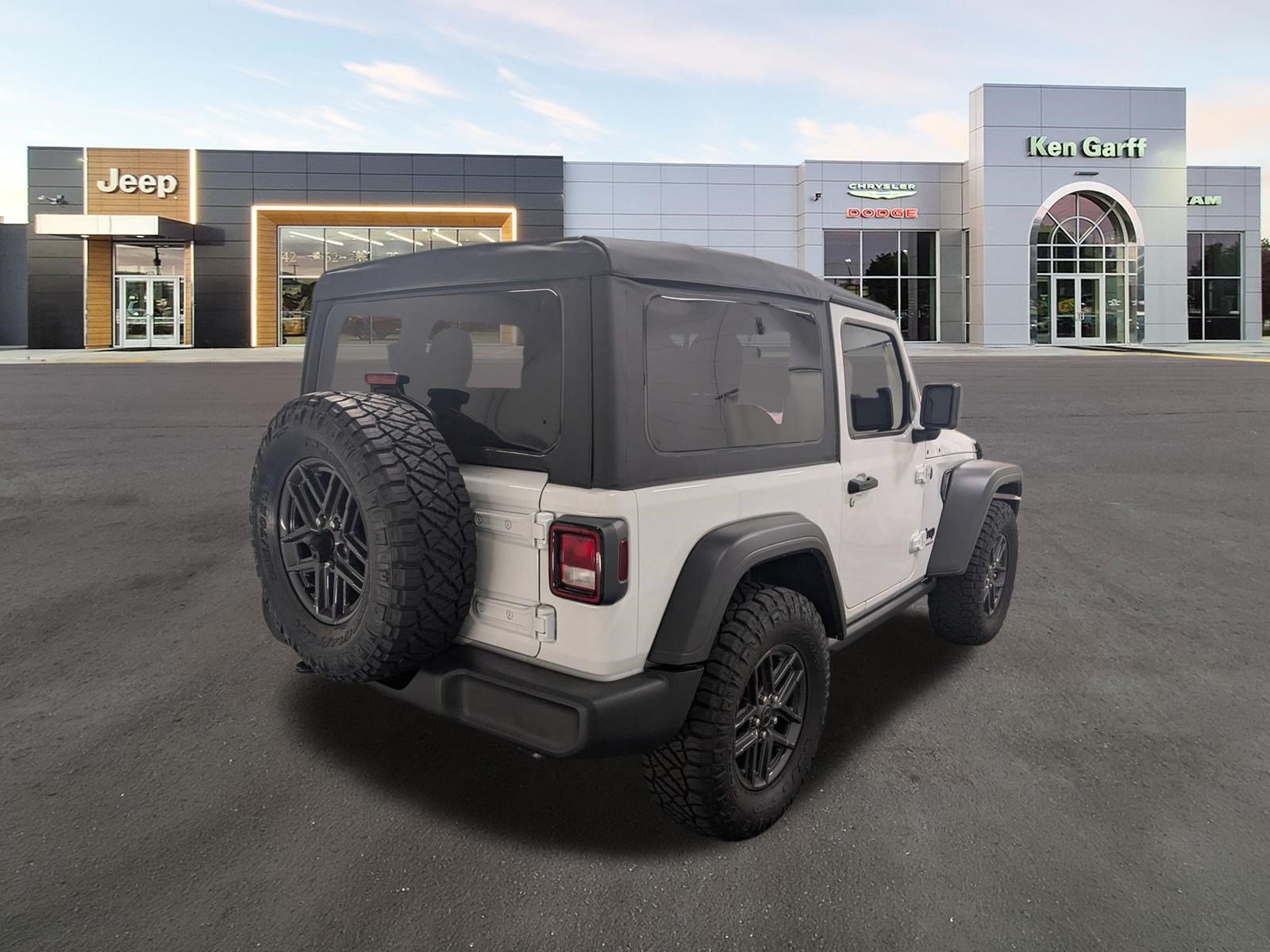 Used 2026 Bright White Clearcoat Jeep Sport image 4