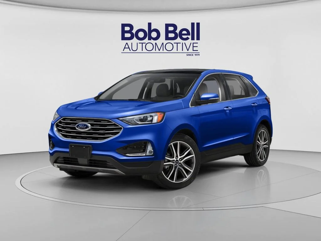 Used 2020 Blue Ford SEL image 1