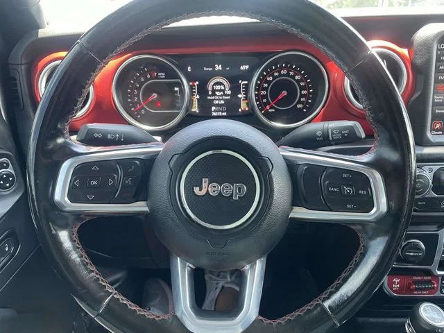 Used 2020 Granite Crystal Clearcoat Metallic Jeep Rubicon image 21