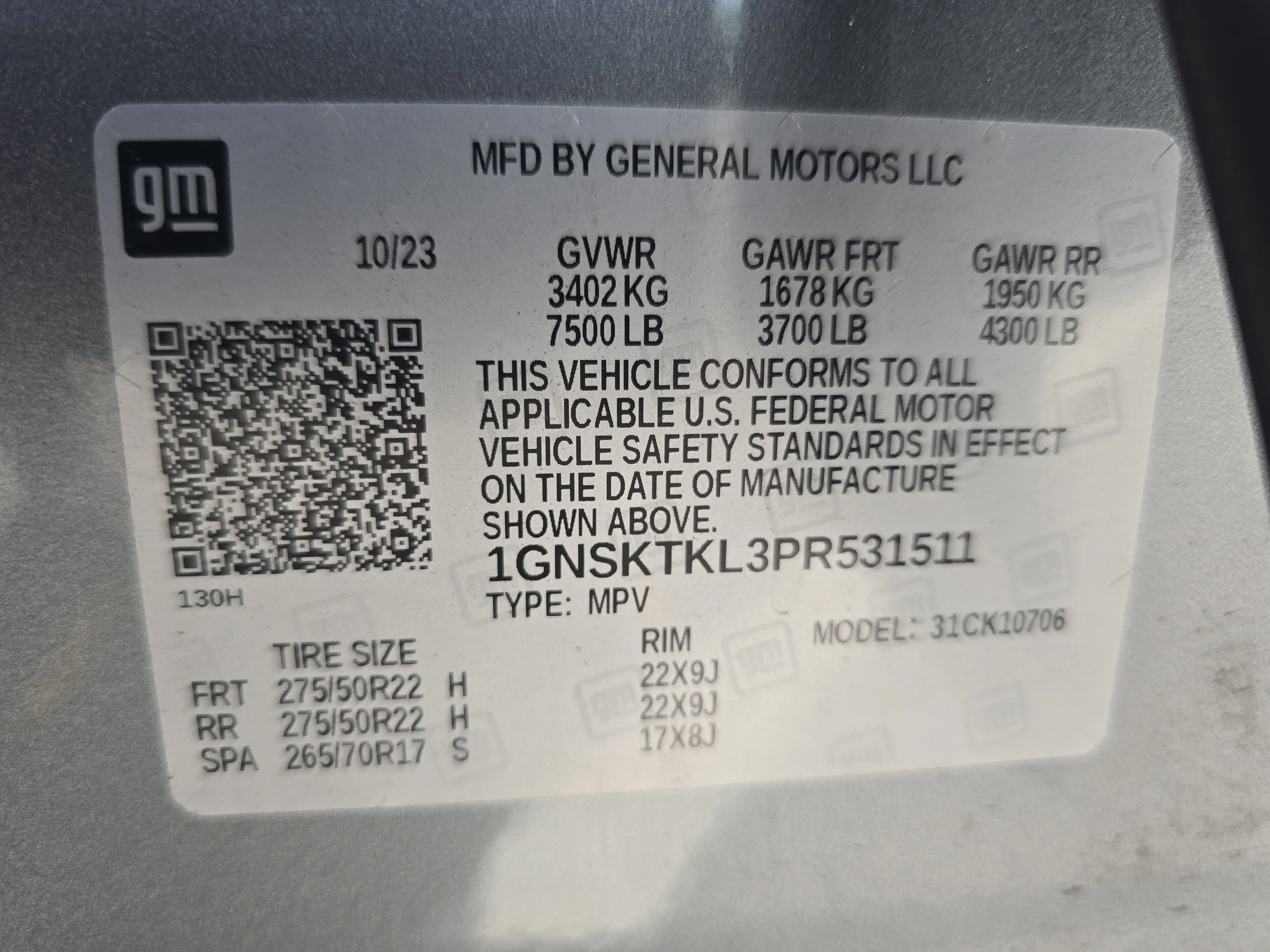 Used 2023 Sterling Gray Metallic Chevrolet High Country image 37