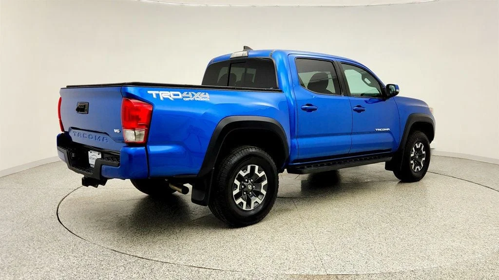 Used 2017 Blazing Blue Pearl Toyota TRD Off Road Double Cab 5