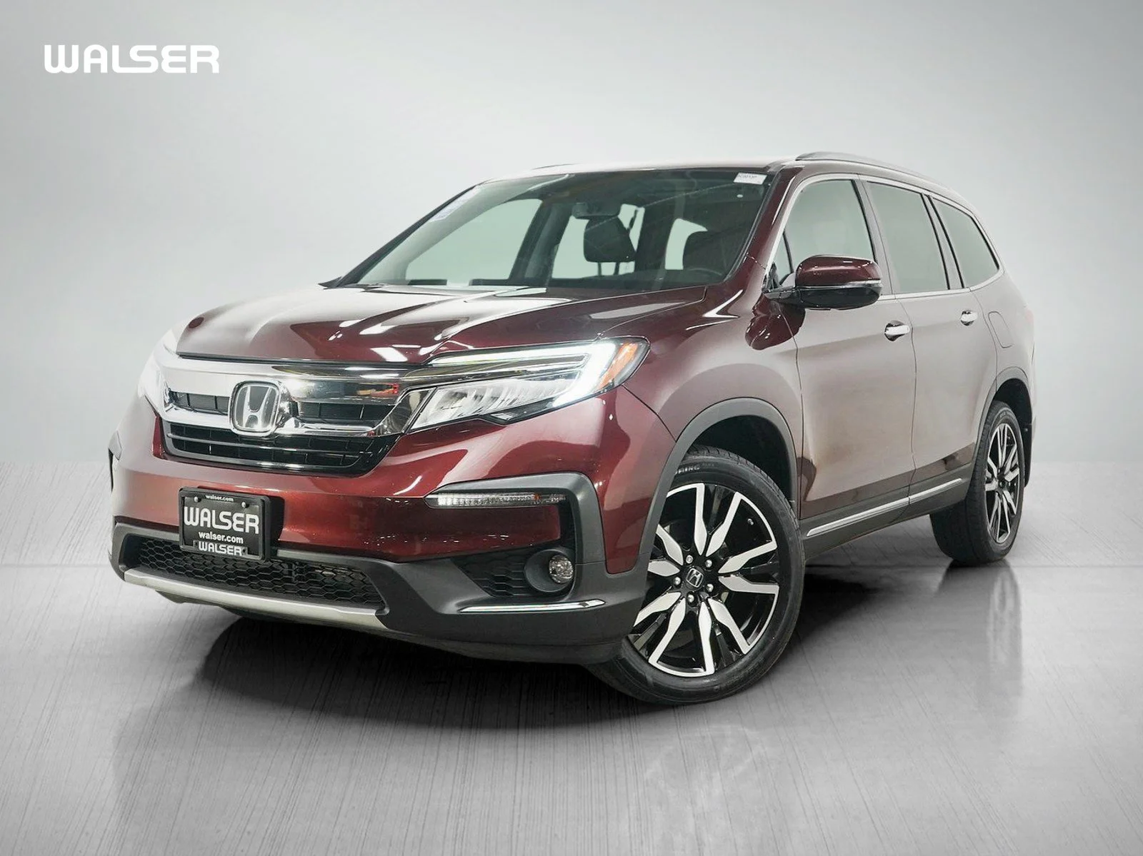 Used 2020 Deep Scarlet Pearl Honda Touring 8-Passenger AWD image 1