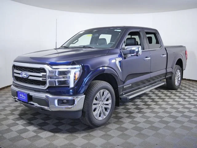 Certified Used 2025 Blue Ford Lariat image 5