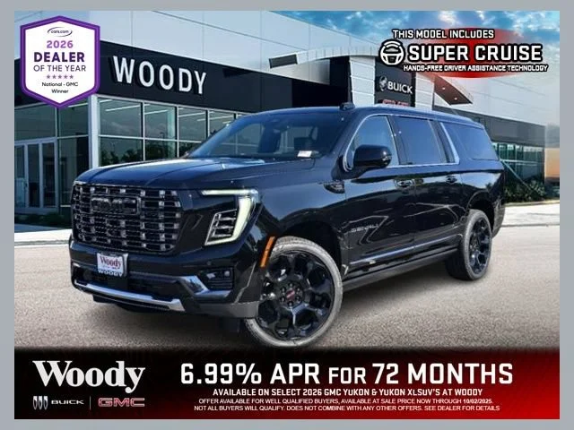 New 2026 Onyx Black GMC Denali Ultimate image 1