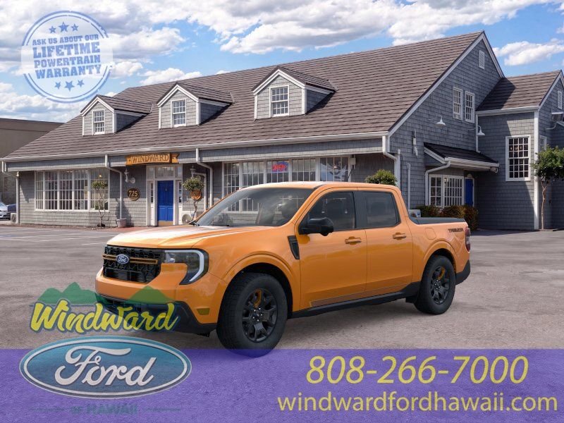 New 2026 Orange Fury Metallic Tri-Coat Ford Tremor image 1