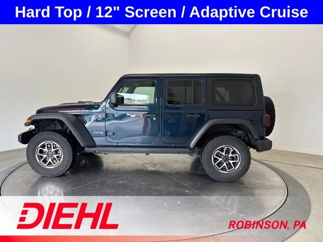 Used 2025 Blue Jeep Rubicon image 4