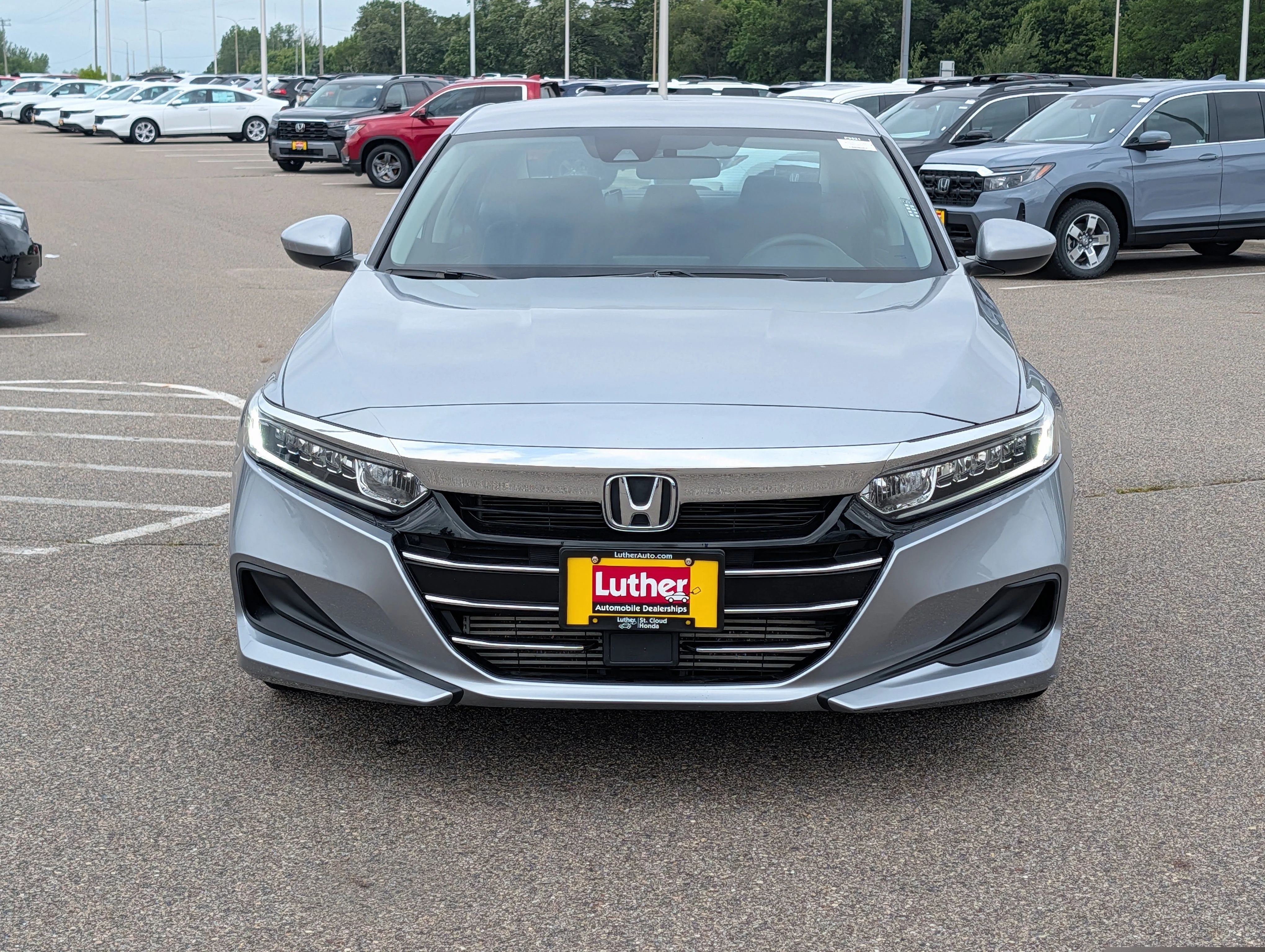 Used 2022 Honda Accord LX with VIN 1HGCV1F18NA018673 for sale in Waite Park, Minnesota