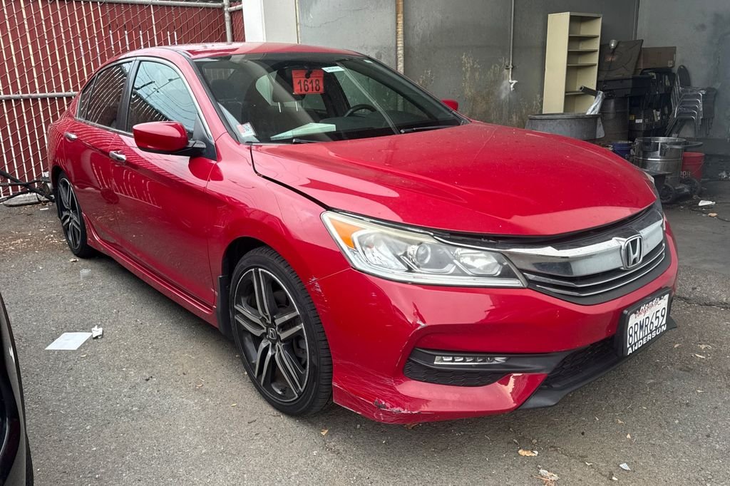 Used 2017 Red Honda Sport image 2