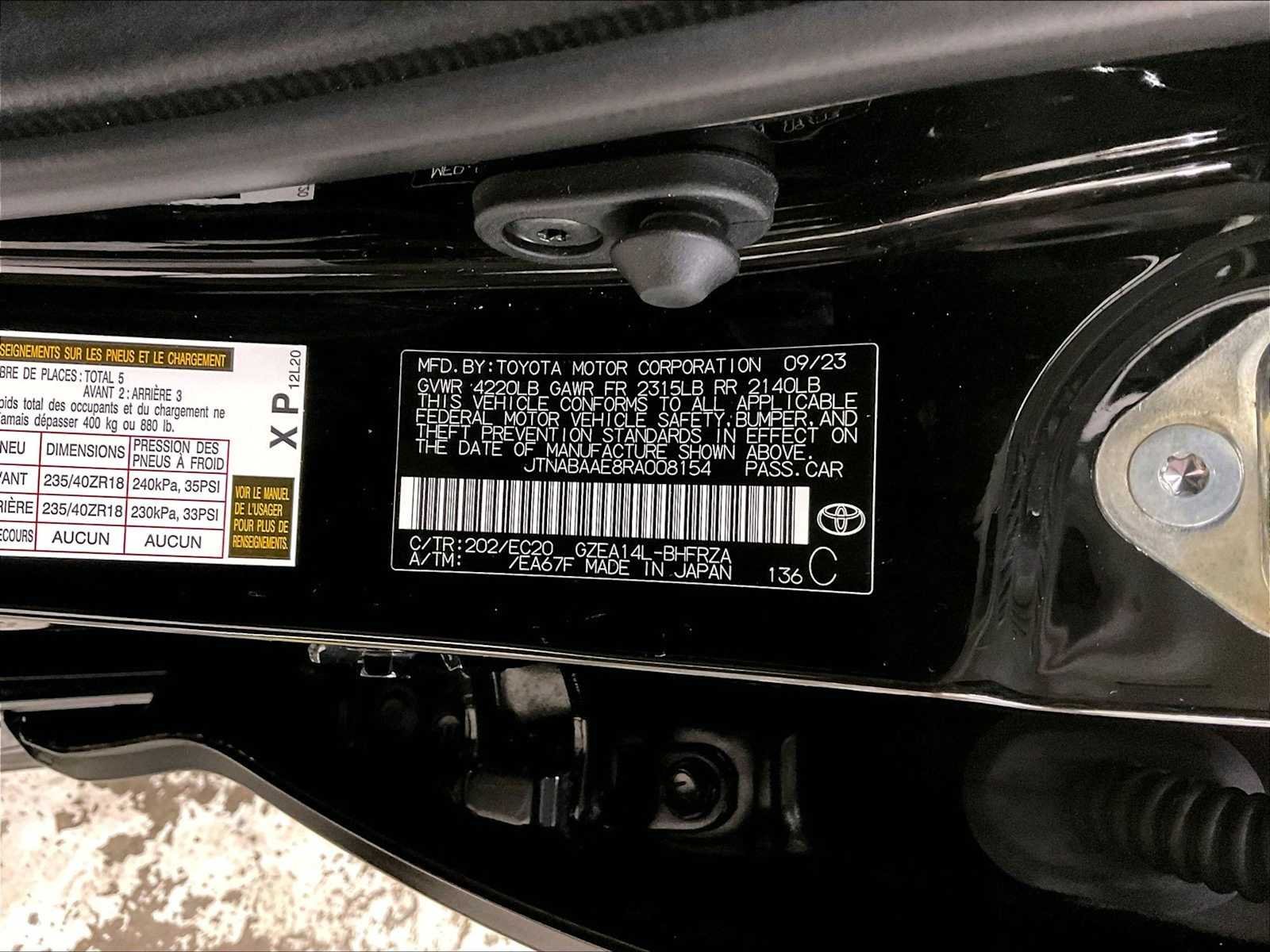 Used 2024 Black Toyota Core image 36