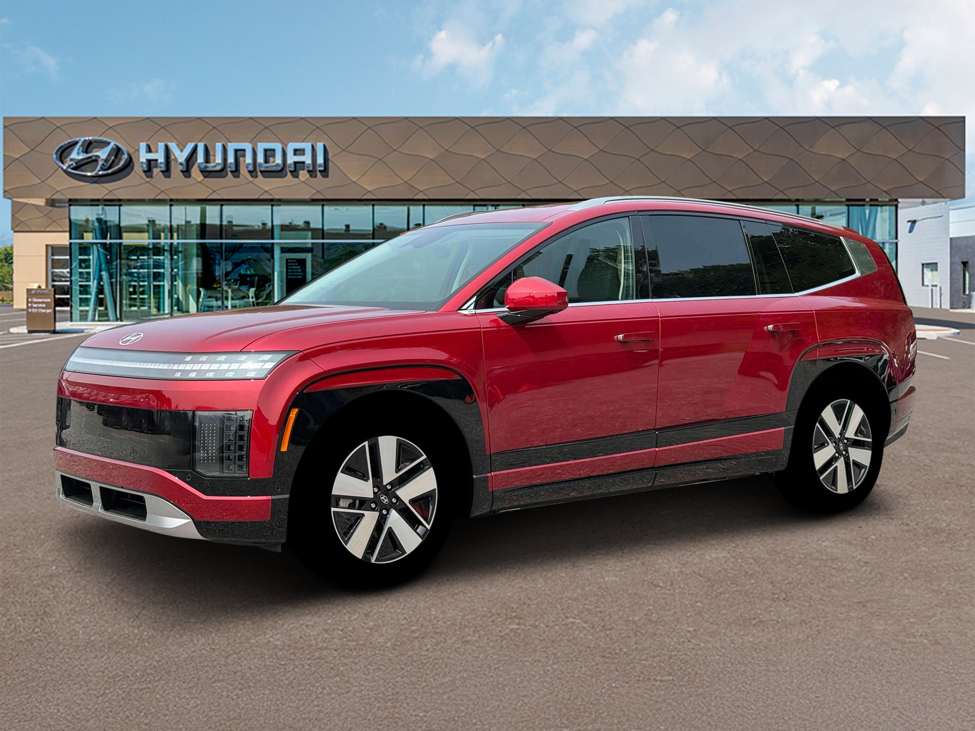 New 2026 Red Hyundai SEL image 2