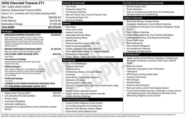 Certified Used 2026 Red Chevrolet Z71 image 17
