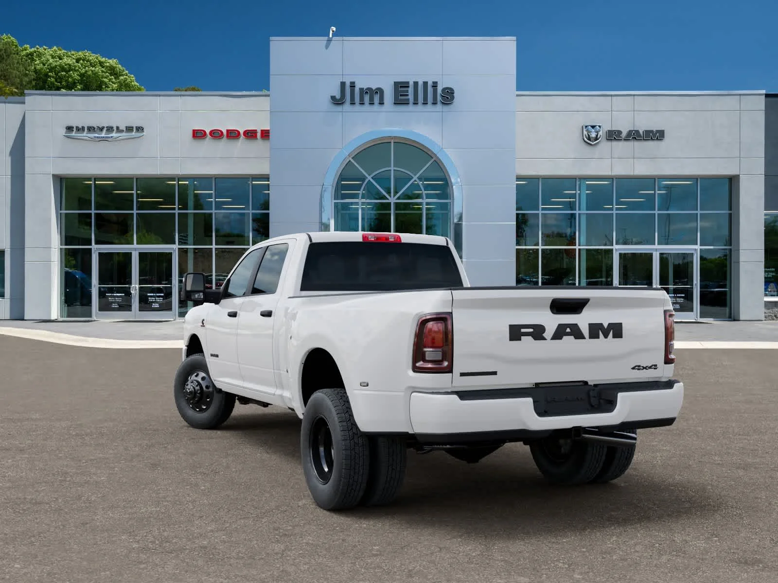 New 2026 Bright White Clearcoat RAM Big Horn image 3