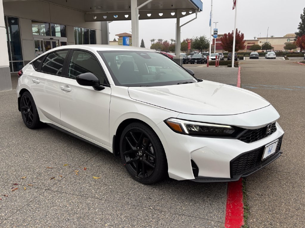New 2026 Platinum White Pearl Honda Sport image 3