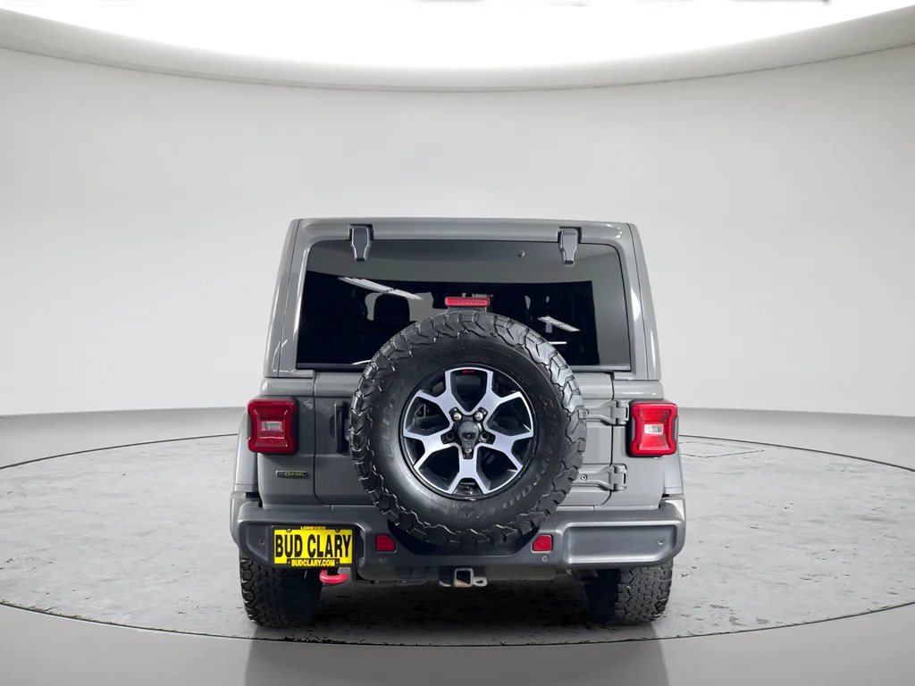 Used 2021 Gray Jeep Unlimited Rubicon image 4
