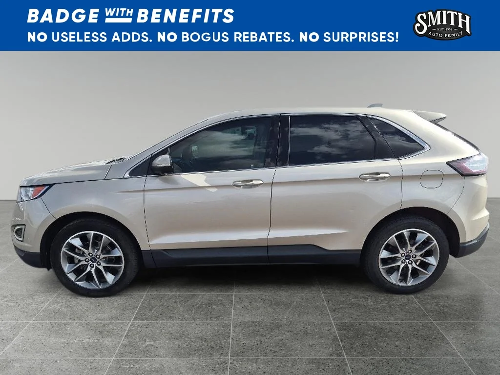 Used 2018 White Gold Metallic Ford Titanium image 7