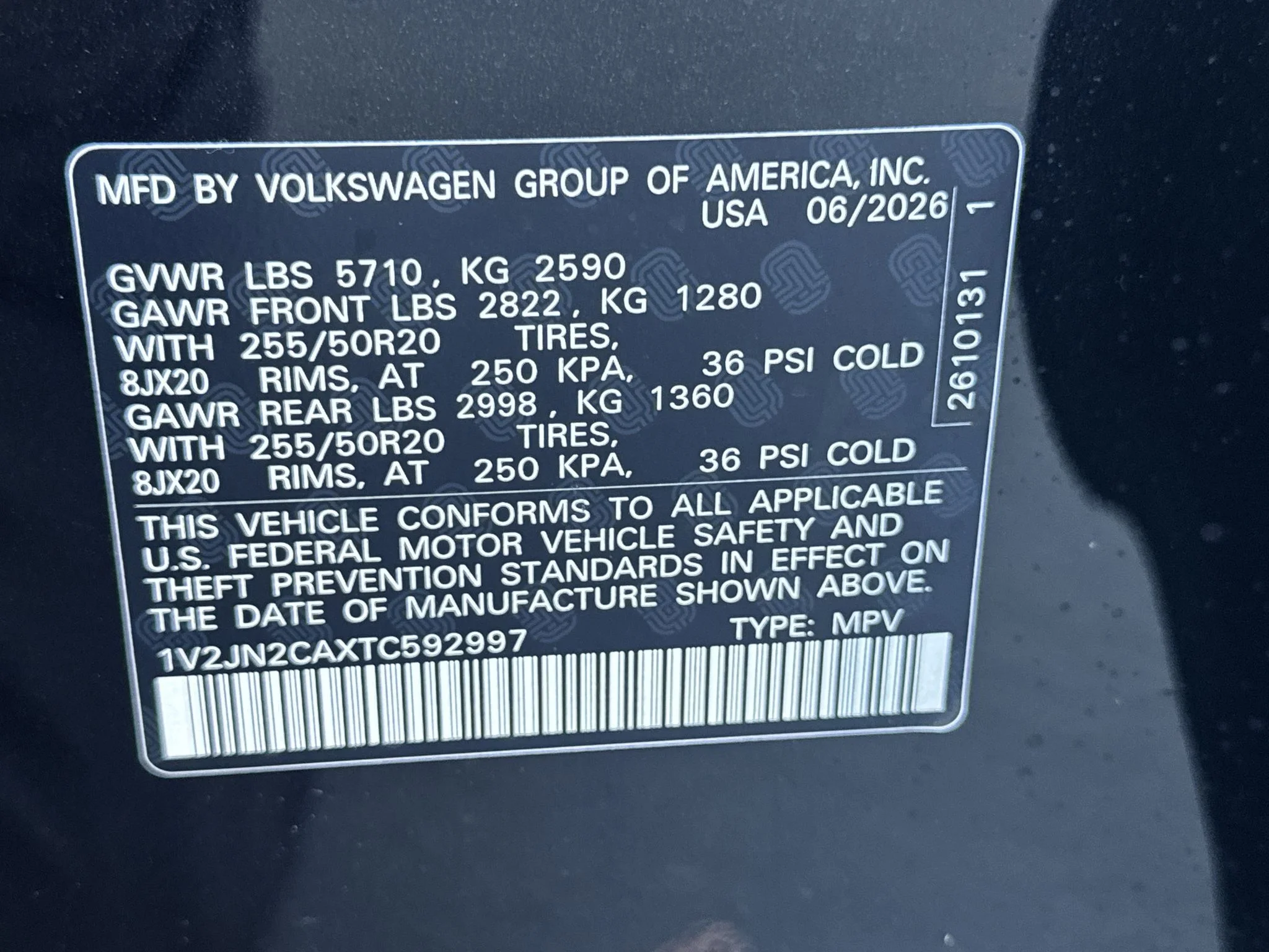New 2026 Deep Black Pearl Volkswagen 2.0T SE w/Technology image 35