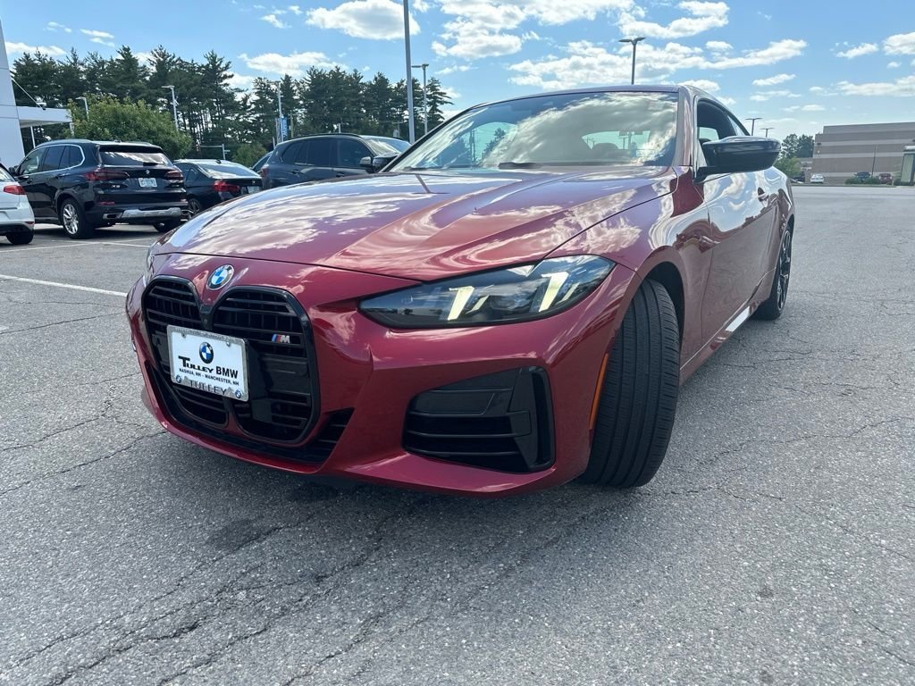 Certified Used 2025 Red BMW M440i xDrive image 3
