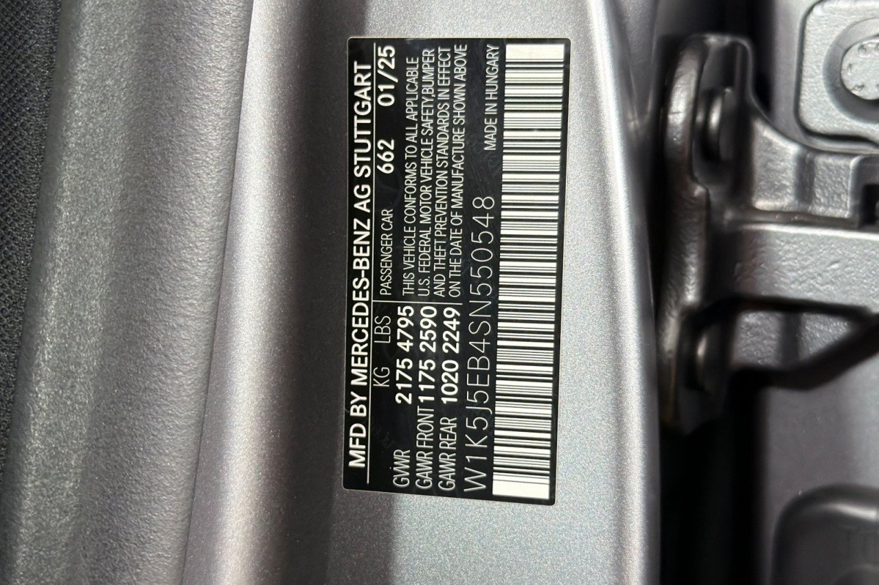 Certified Used 2025 MANUFAKTUR Mountain Grey Magno Mercedes-Benz AMG® CLA 45 image 27