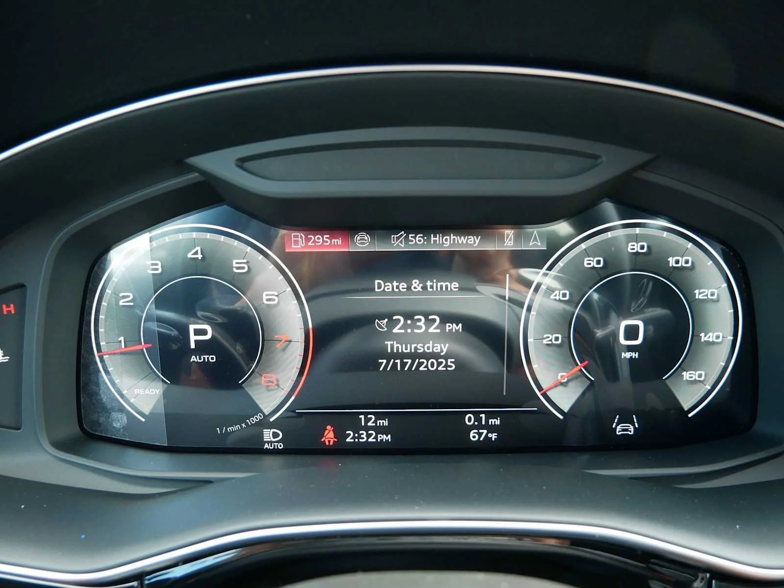 Used 2025 Glacier White Metallic Audi Premium Plus image 16