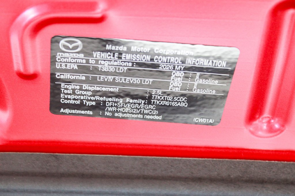 New 2026 Soul Red Crystal Metallic Mazda Preferred AWD image 13