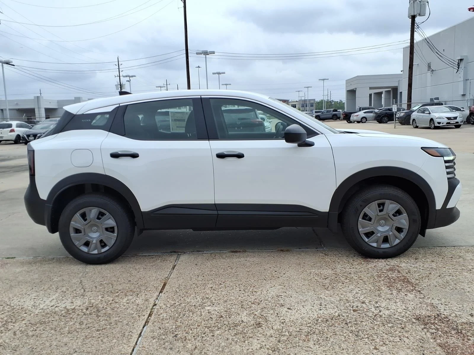 2026 Nissan Kicks S White at Robbins Nissan