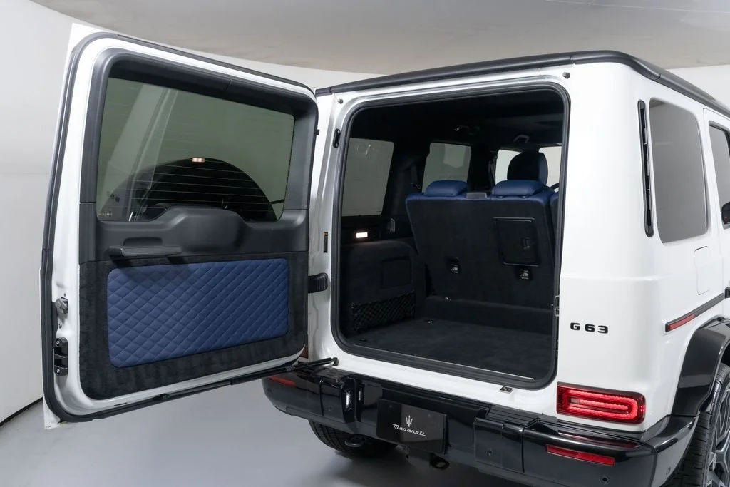 Used 2024 MANUFAKTUR Moonlight White Metallic Mercedes-Benz G 63 AMG® image 14