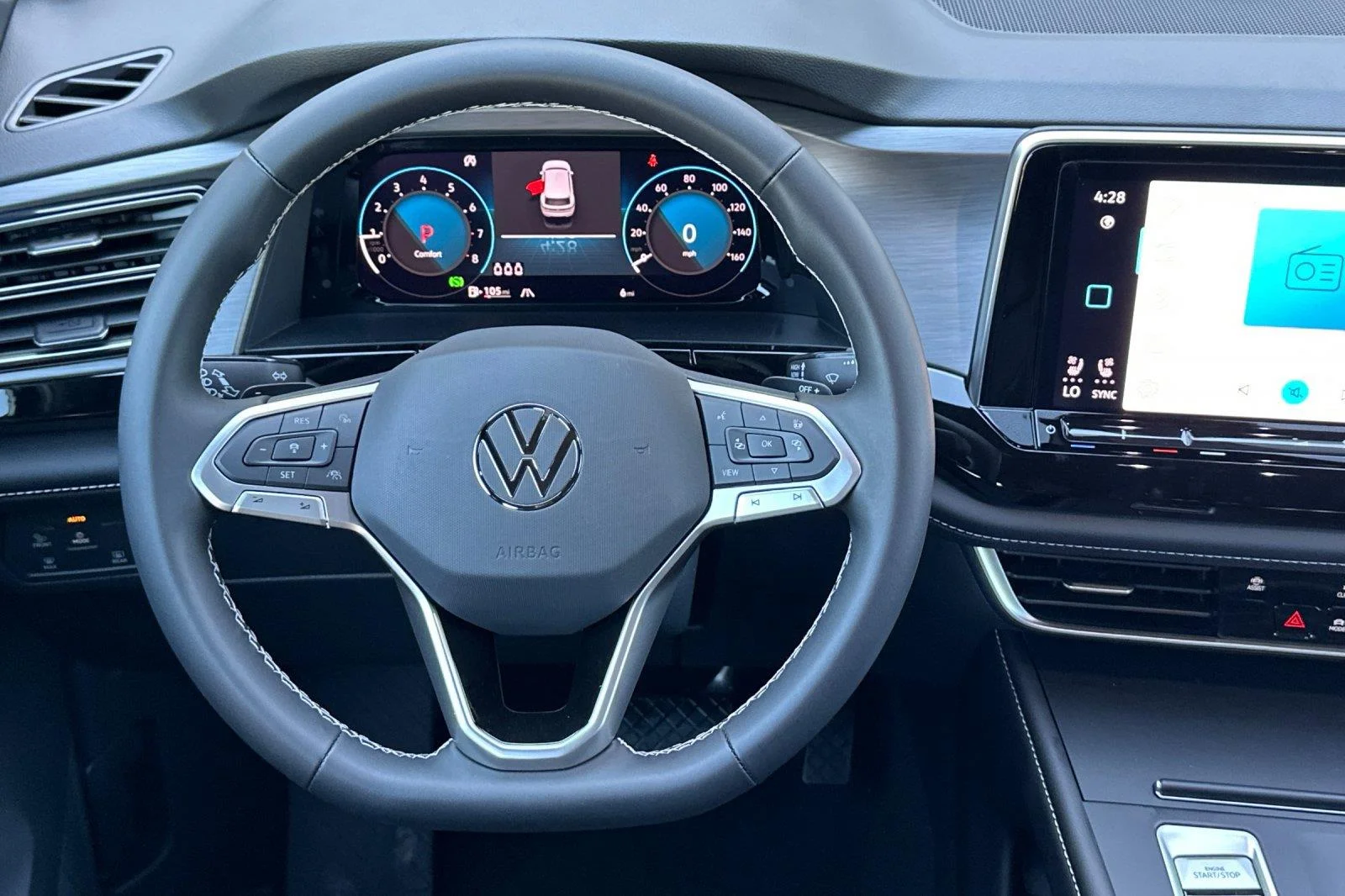New 2026 Deep Black Pearl Volkswagen 2.0T SE image 14