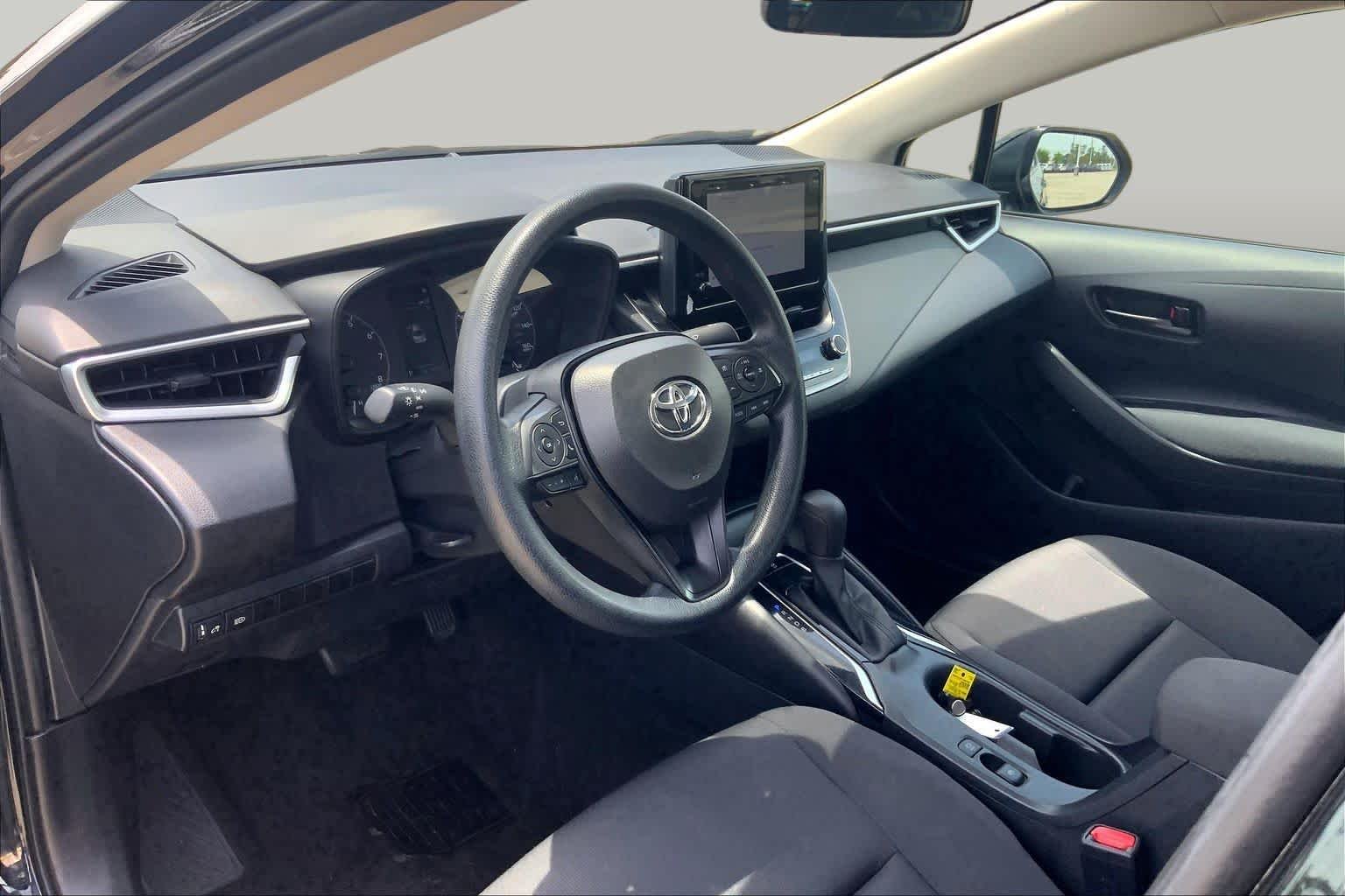 Used 2024 Midnight Black Metallic Toyota LE image 17
