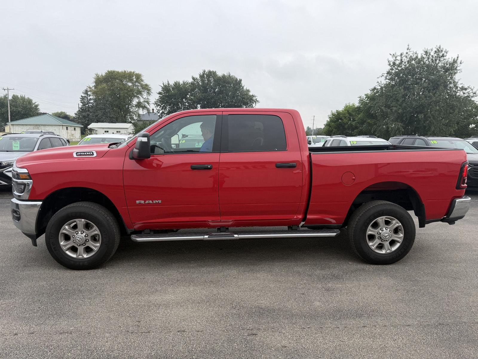 Used 2026 Flame Red Clearcoat Ram Big Horn image 1