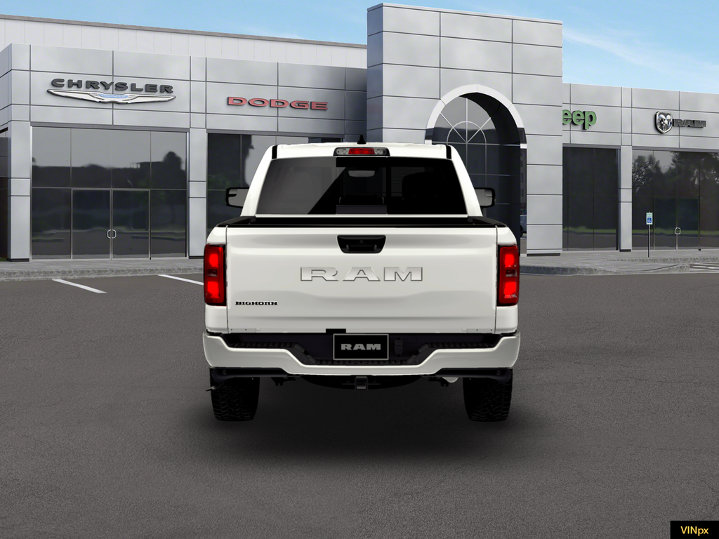 New 2026 Bright White Clear-Coat Exterior Paint RAM Big Horn/Lone Star image 2